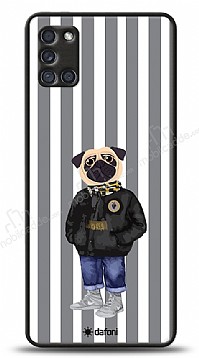 Dafoni Art Samsung Galaxy A31 Pug Love Klf
