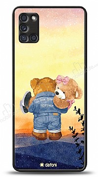 Dafoni Art Samsung Galaxy A31 Sunset Teddy Bears Klf