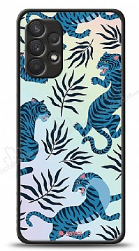 Dafoni Hologram Samsung Galaxy A32 4G Blue Tiger Klf