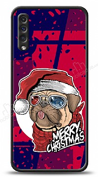 Dafoni Art Samsung Galaxy A50 Christmas Pug Klf