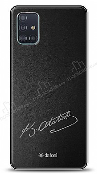 Dafoni Metal Samsung Galaxy A51 Atatrk mzal Klf