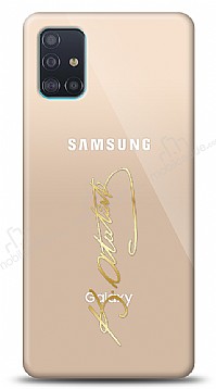 Samsung Galaxy A51 Gold Atatrk mza Klf