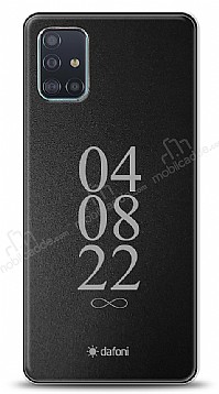 Dafoni Metal Samsung Galaxy A51 Tarihli Kiiye zel Klf