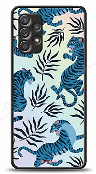 Dafoni Hologram Samsung Galaxy A52 Blue Tiger Klf