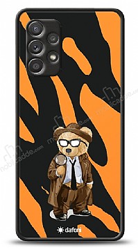 Dafoni Art Samsung Galaxy A52 Detective Teddy Bear Klf