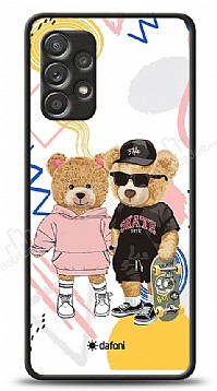 Dafoni Art Samsung Galaxy A52 Fun Couple Teddy Klf