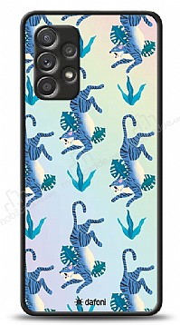 Dafoni Hologram Samsung Galaxy A52 Mavi Kaplan Klf