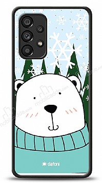 Dafoni Art Samsung Galaxy A53 5G Snow Bear Klf