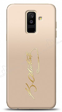 Samsung Galaxy A6 Plus 2018 Gold Atatrk mza Klf