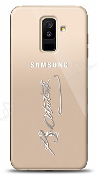Samsung Galaxy A6 Plus 2018 Silver Atatrk mza Klf