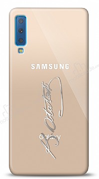 Samsung Galaxy A7 2018 Silver Atatrk mza Klf
