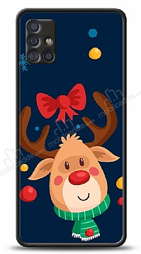 Dafoni Art Samsung Galaxy A71 Christmas Deer Klf
