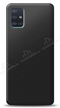 Samsung Galaxy A71 Siyah Mat Silikon Klf