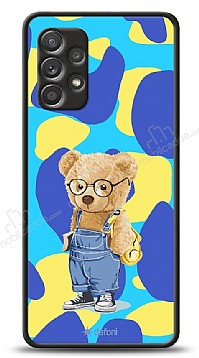 Dafoni Art Samsung Galaxy A72 Student Teddy Bear Klf