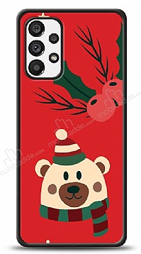 Dafoni Art Samsung Galaxy A73 Christmas Bear Klf
