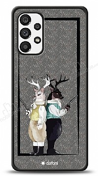 Dafoni Art Samsung Galaxy A73 Spy Deers Klf