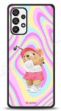 Dafoni Art Samsung Galaxy A73 Tennis Girl Bear Klf