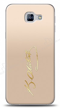 Samsung Galaxy A8 2016 Gold Atatrk mza Klf
