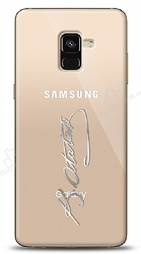 Samsung Galaxy A8 Plus 2018 Silver Atatrk mza Klf