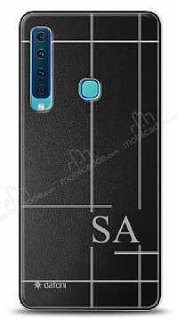 Dafoni Metal Samsung Galaxy A9 2018 Linear ift Harf Kiiye zel Klf