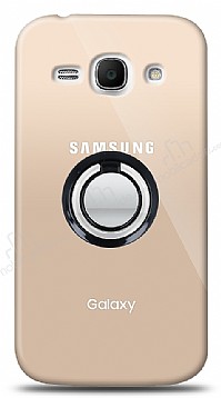 Samsung Galaxy Ace 3 Siyah Tutuculu effaf Klf