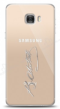 Samsung Galaxy C7 Silver Atatrk mza Klf