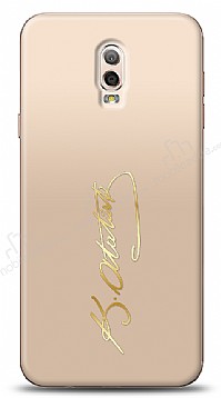 Samsung Galaxy C8 Gold Atatrk mza Klf