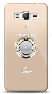 Samsung Galaxy Grand Prime / Plus Gold Tutuculu Tal effaf Klf