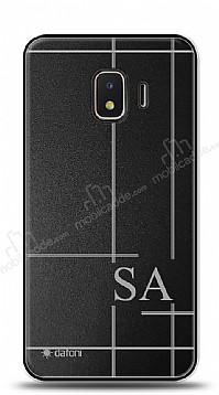 Dafoni Metal Samsung Galaxy J2 Core J260F Linear ift Harf Kiiye zel Klf