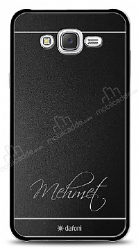 Dafoni Metal Samsung Galaxy J2 El Yazs simli Kiiye zel Klf
