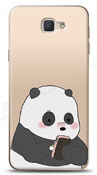 Samsung Galaxy J5 Prime Confused Panda Resimli Klf