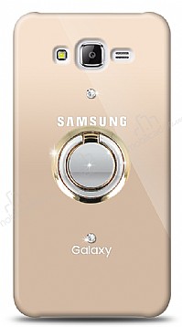 Samsung Galaxy J7 / Galaxy J7 Core Gold Tutuculu Tal effaf Klf