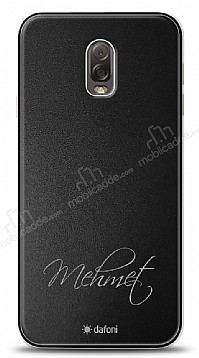 Dafoni Metal Samsung Galaxy J7 Pro 2017 El Yazs simli Kiiye zel Klf