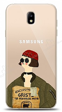 Samsung Galaxy J7 Pro 2017 Leon Mathilda Resimli Klf