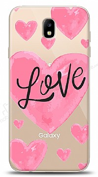 Samsung Galaxy J7 Pro 2017 Love Hearth Resimli Klf