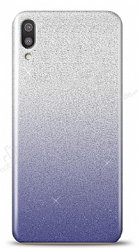 Samsung Galaxy M10 Simli Siyah Silikon Klf