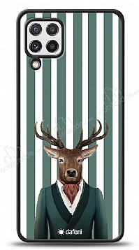 Dafoni Art Samsung Galaxy M22 Green Deer Klf