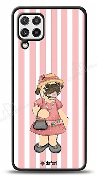 Dafoni Art Samsung Galaxy M22 Pug Girl Klf