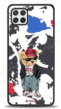 Dafoni Art Samsung Galaxy M22 Sporty Teddy Bear Klf