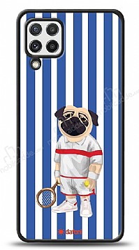 Dafoni Art Samsung Galaxy M22 Tennis Boy Pug Klf