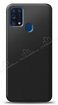 Samsung Galaxy M31 Siyah Mat Silikon Klf