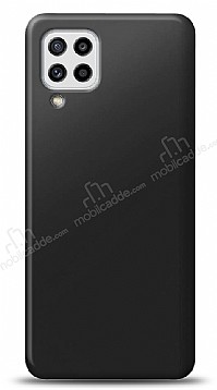Samsung Galaxy M32 Siyah Mat Silikon Klf