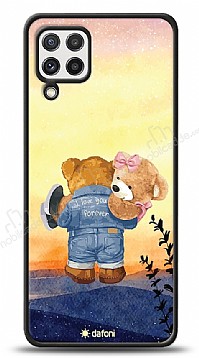 Dafoni Art Samsung Galaxy M32 Sunset Teddy Bears Klf