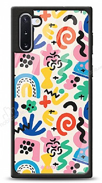 Dafoni Glossy Samsung Galaxy Note 10 Colorful Pattern Klf