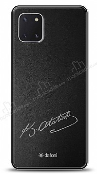 Dafoni Metal Samsung Galaxy Note 10 Lite Atatrk mzal Klf