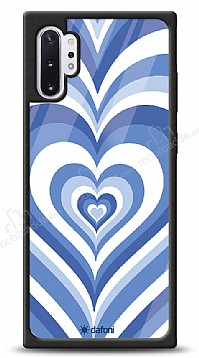 Dafoni Glossy Samsung Galaxy Note 10 Plus Blue Hearts Klf