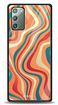 Dafoni Glossy Samsung Galaxy Note 20 Colorful Waves Klf