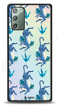 Dafoni Hologram Samsung Galaxy Note 20 Mavi Kaplan Klf