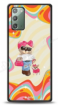 Dafoni Art Samsung Galaxy Note 20 Pinky Bear Klf