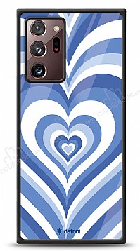Dafoni Glossy Samsung Galaxy Note 20 Ultra Blue Hearts Klf